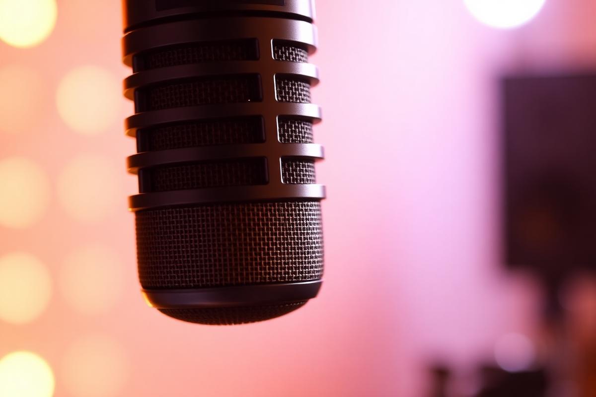 Podcast microphone
